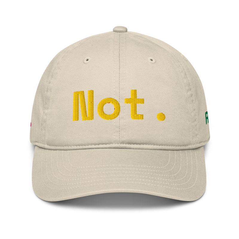 Do.not.rest embroidered cap